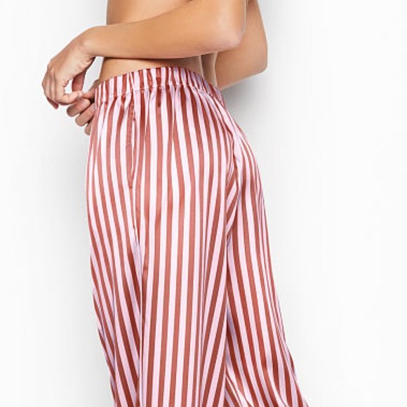 SzS NWT 31” Inseam VS Satin Long Pant Striped - Picture 10 of 16